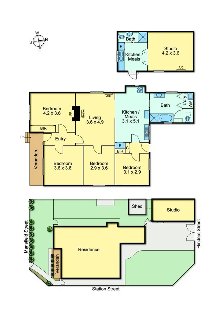 Floorplan of Homely house listing, 269 Mansfield Street, Thornbury VIC 3071