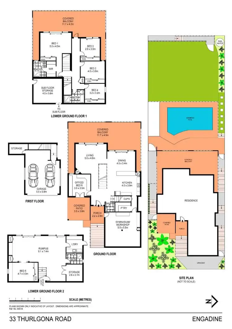 Floorplan of Homely house listing, 33 Thurlgona Road, Engadine NSW 2233
