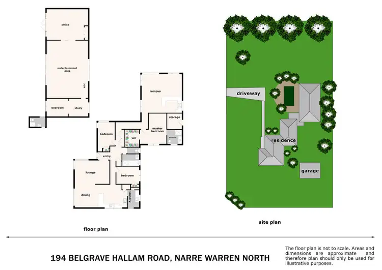 Floorplan of Homely house listing, 194 Belgrave Hallam Road, Narre Warren North VIC 3804