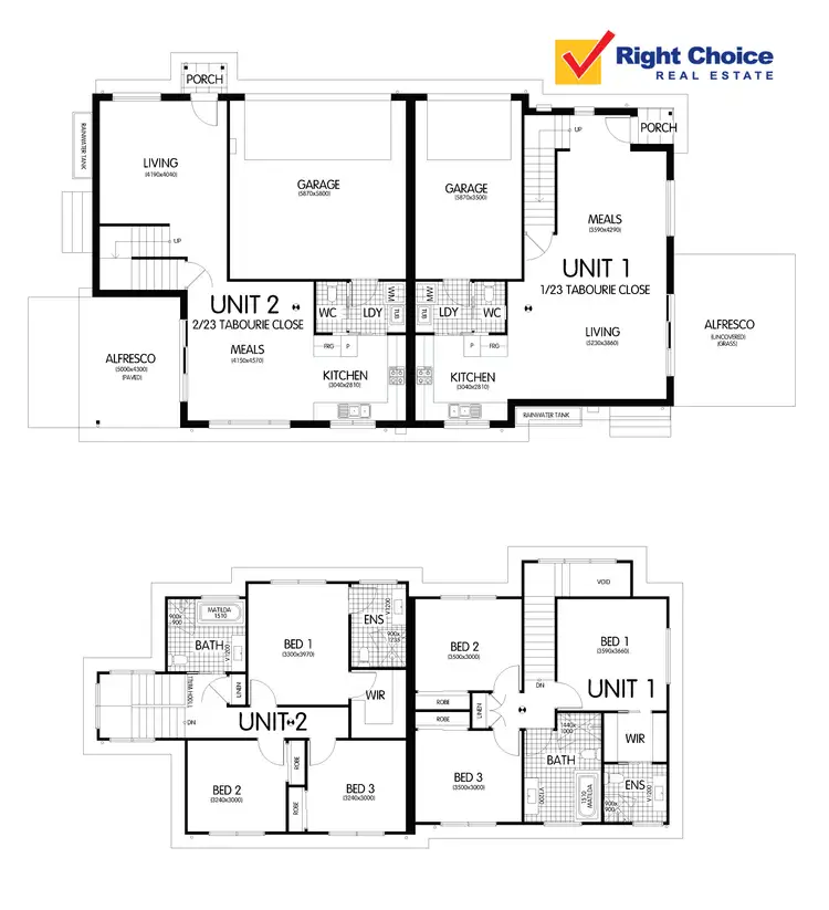 Floorplan of Homely townhouse listing, 2/23 Tabourie Close, Flinders NSW 2529