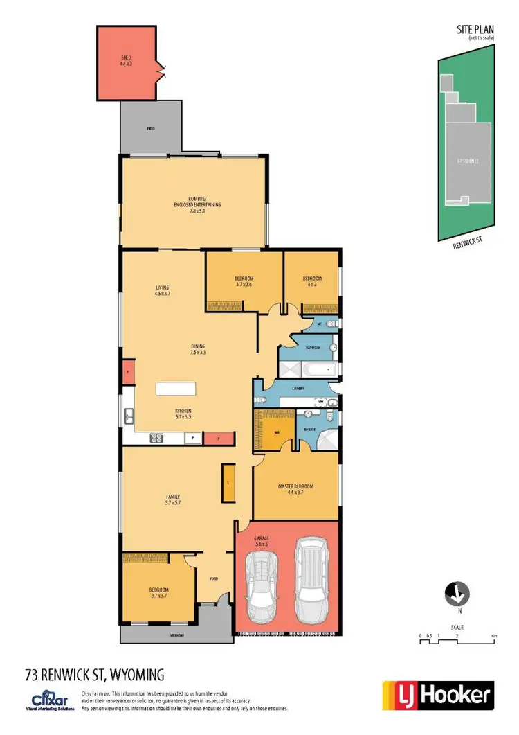 Floorplan of Homely house listing, 73 Renwick Street, Wyoming NSW 2250