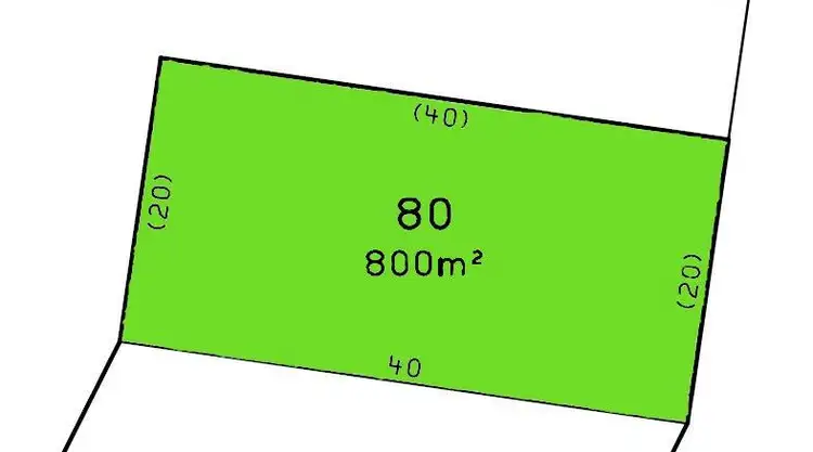 Floorplan of Homely land listing, 125 Twin Ranges Drive, Warragul VIC 3820