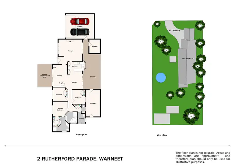 Floorplan of Homely house listing, 2 Rutherford Parade, Warneet VIC 3980