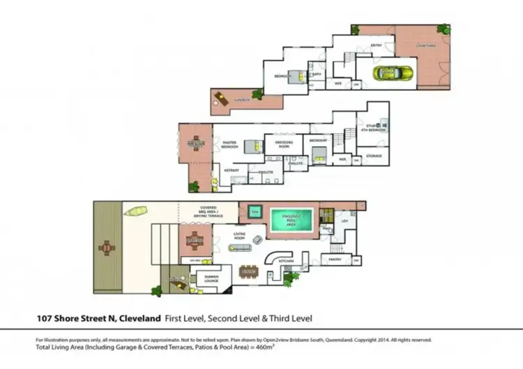 Floorplan of Homely house listing, 107 Shore Street North, Cleveland QLD 4163