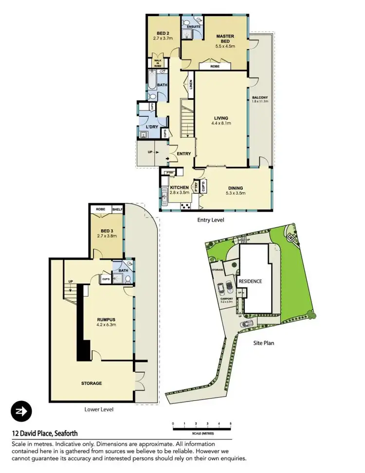 Floorplan of Homely house listing, 12 David Place, Seaforth NSW 2092