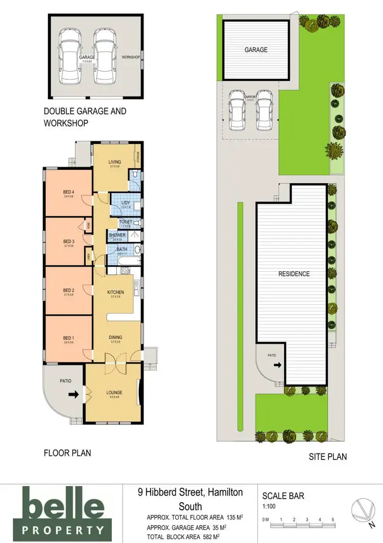 Floorplan of Homely house listing, 9 Hibberd Street, Hamilton South NSW 2303