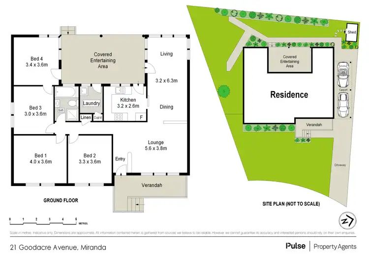 Floorplan of Homely house listing, 21 Goodacre Avenue, Miranda NSW 2228