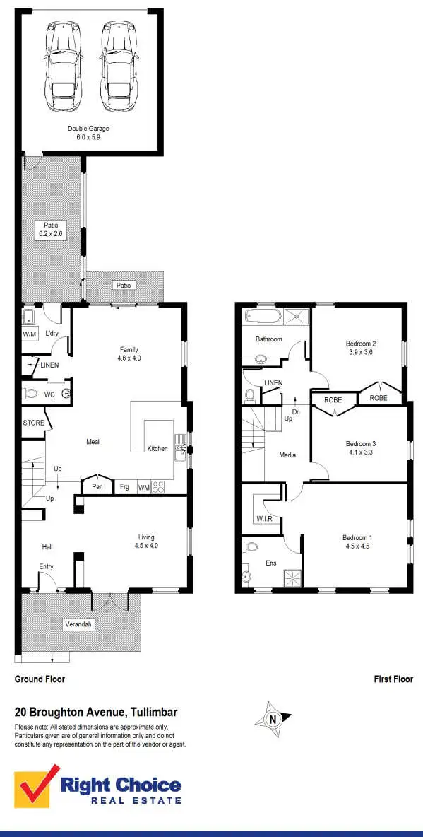 Floorplan of Homely house listing, 20 Broughton Avenue, Tullimbar NSW 2527