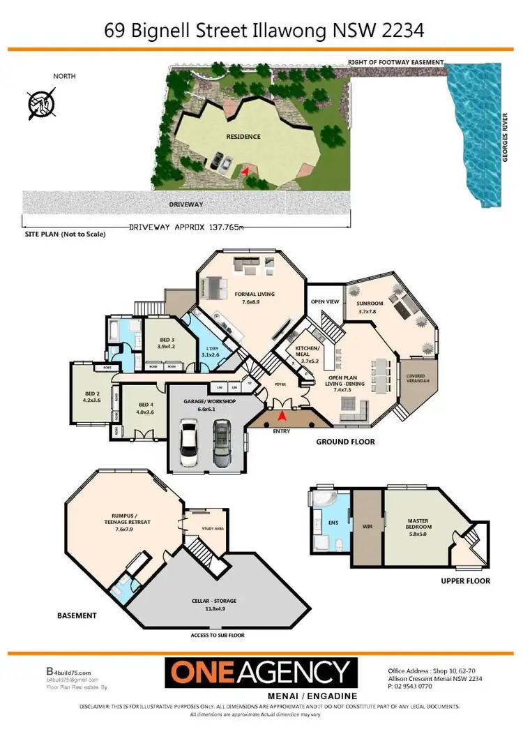 Floorplan of Homely house listing, 69 Bignell Street, Illawong NSW 2234