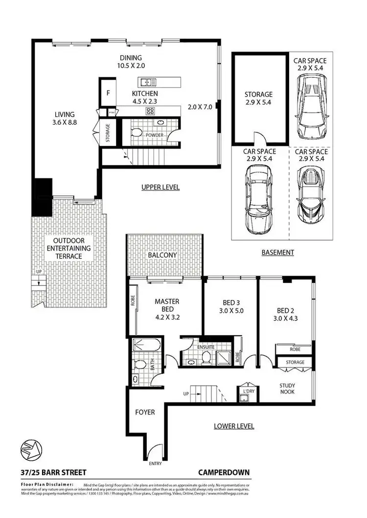 Floorplan of Homely apartment listing, 37/25 Barr Street, Camperdown NSW 2050