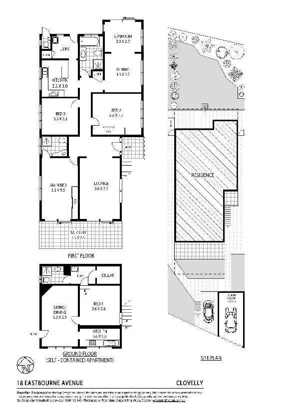 Floorplan of Homely house listing, 18 Eastbourne Avenue, Clovelly NSW 2031