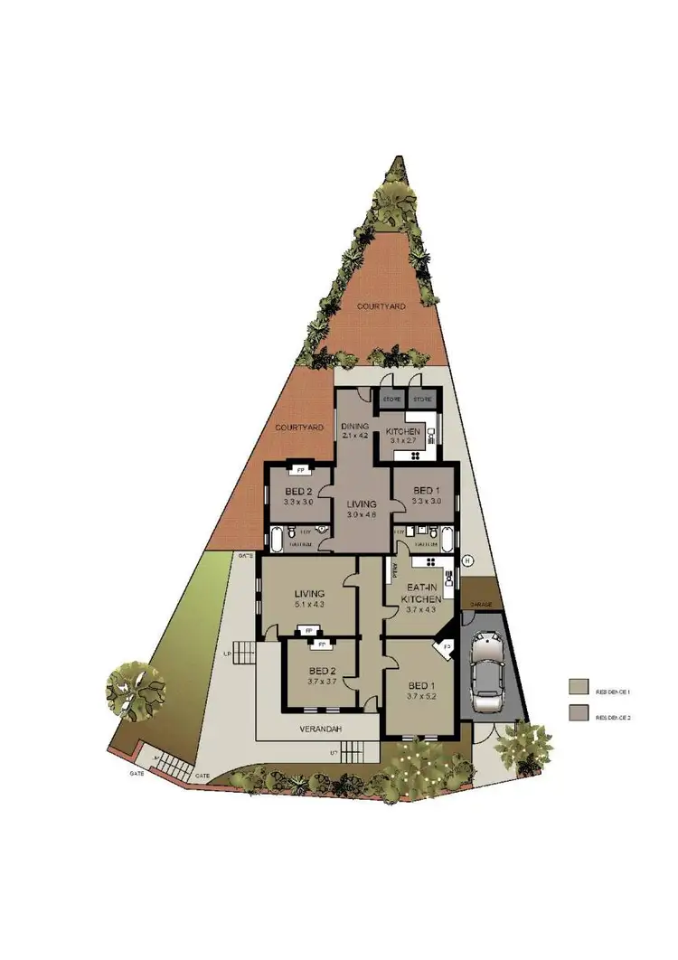 Floorplan of Homely house listing, 185 Old Canterbury Road, Dulwich Hill NSW 2203