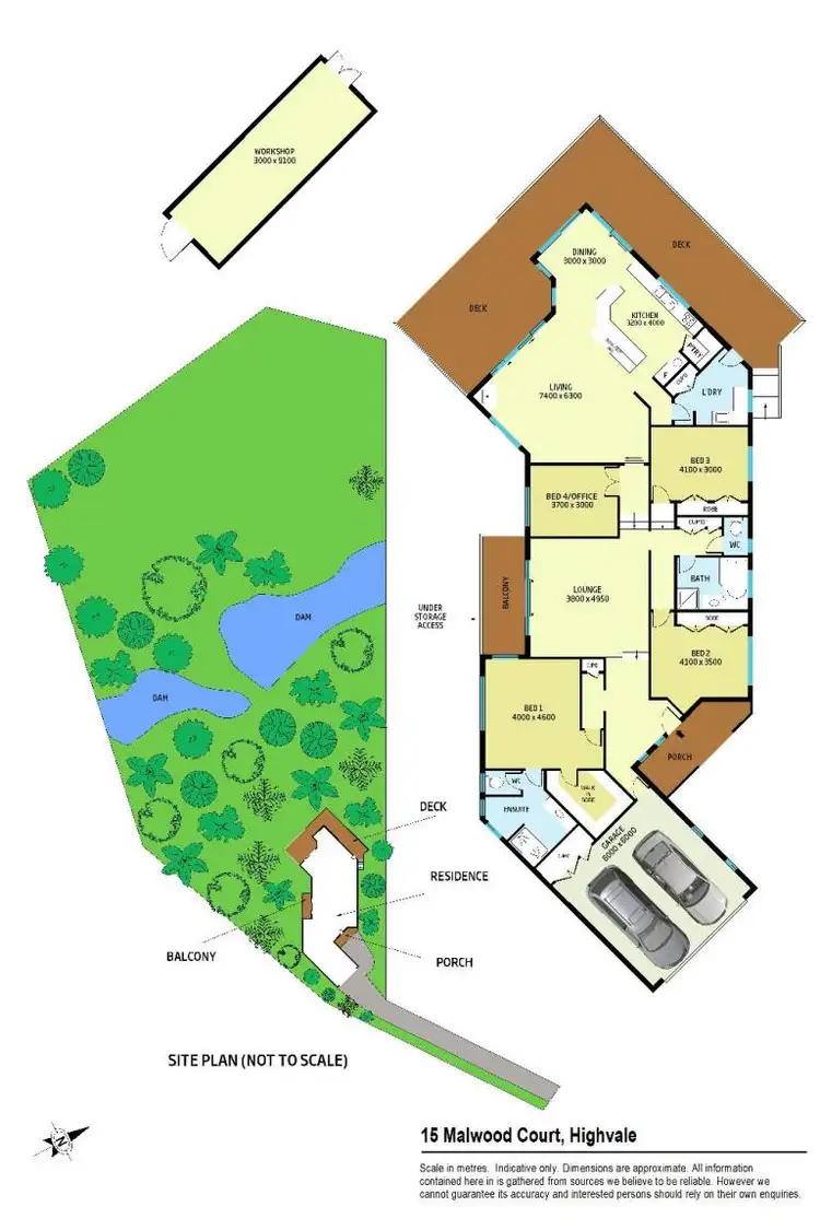 Floorplan of Homely house listing, 15 Malwood Court, Highvale QLD 4520