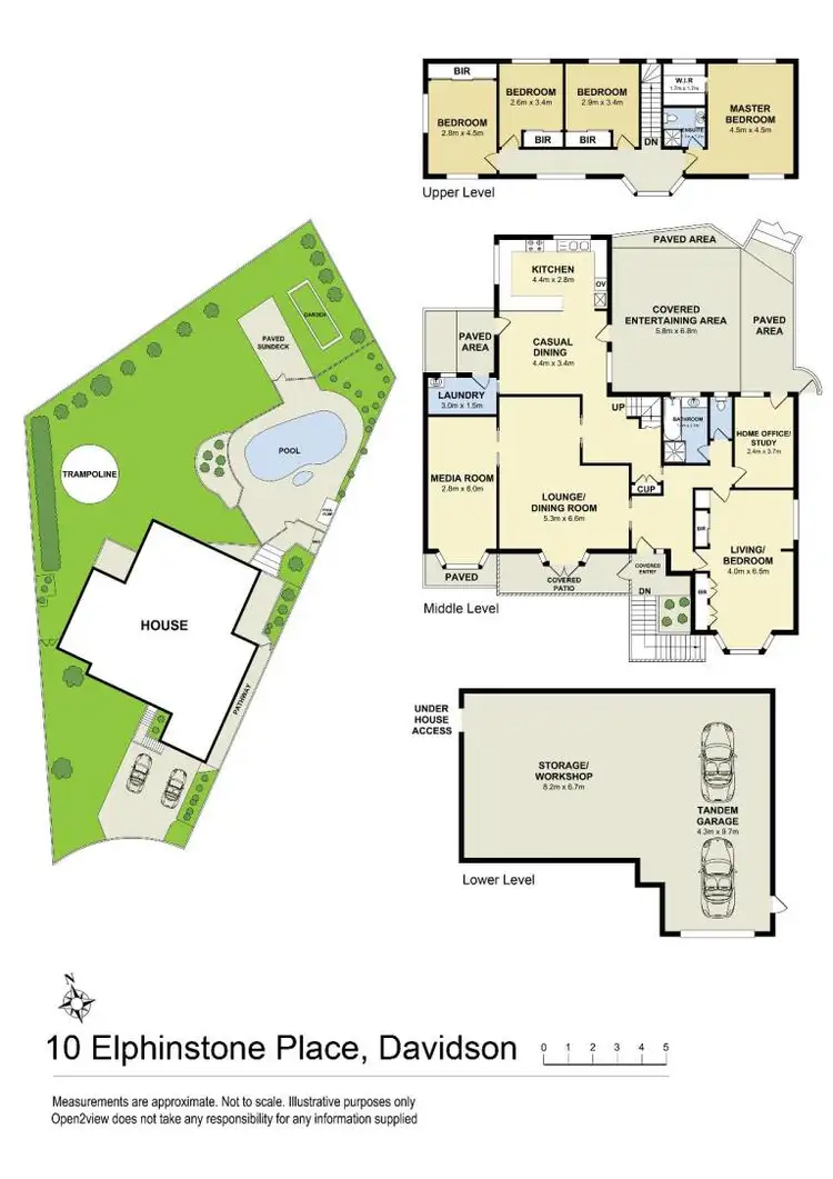 Floorplan of Homely house listing, 10 Elphinstone Place, Davidson NSW 2085