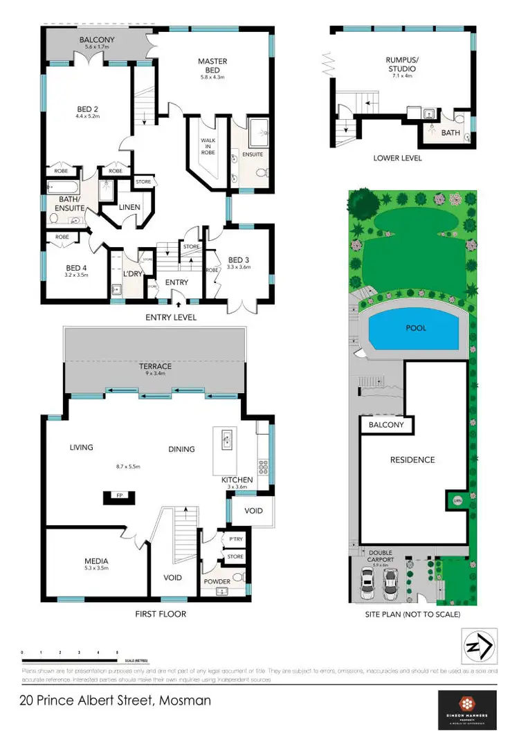 Floorplan of Homely house listing, 20 Prince Albert Street, Mosman NSW 2088