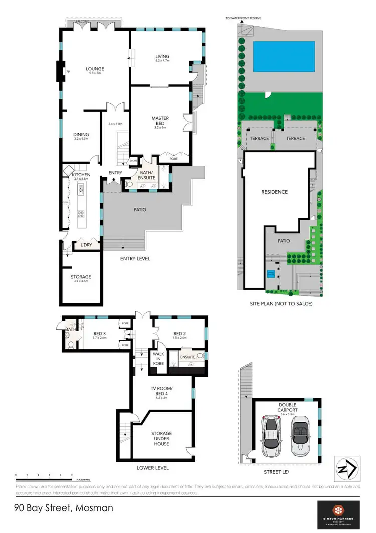 Floorplan of Homely house listing, 90 Bay Street, Mosman NSW 2088