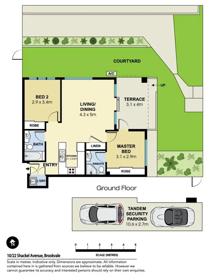 Floorplan of Homely apartment listing, 10/22 Shackel Avenue, Brookvale NSW 2100