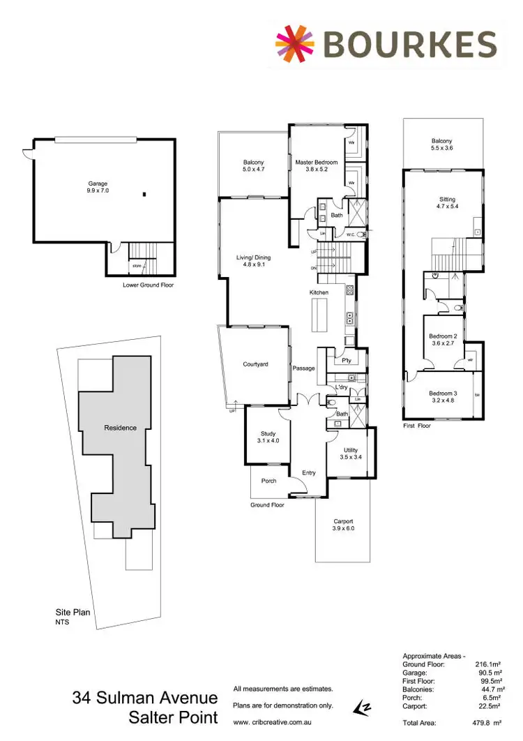 Floorplan of Homely house listing, 34 Sulman Avenue, Salter Point WA 6152