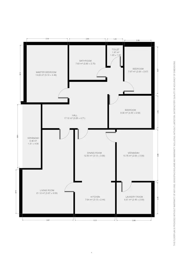 Floorplan of Homely house listing, 8 Frank Street, Narrandera NSW 2700