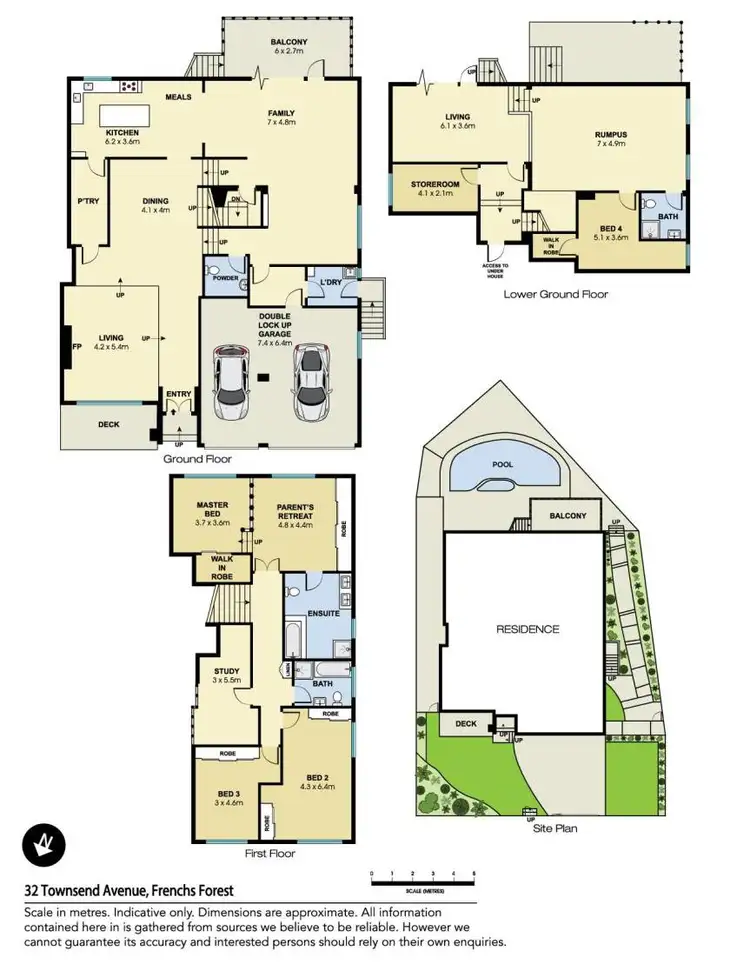 Floorplan of Homely house listing, 32 Townsend Avenue, Frenchs Forest NSW 2086