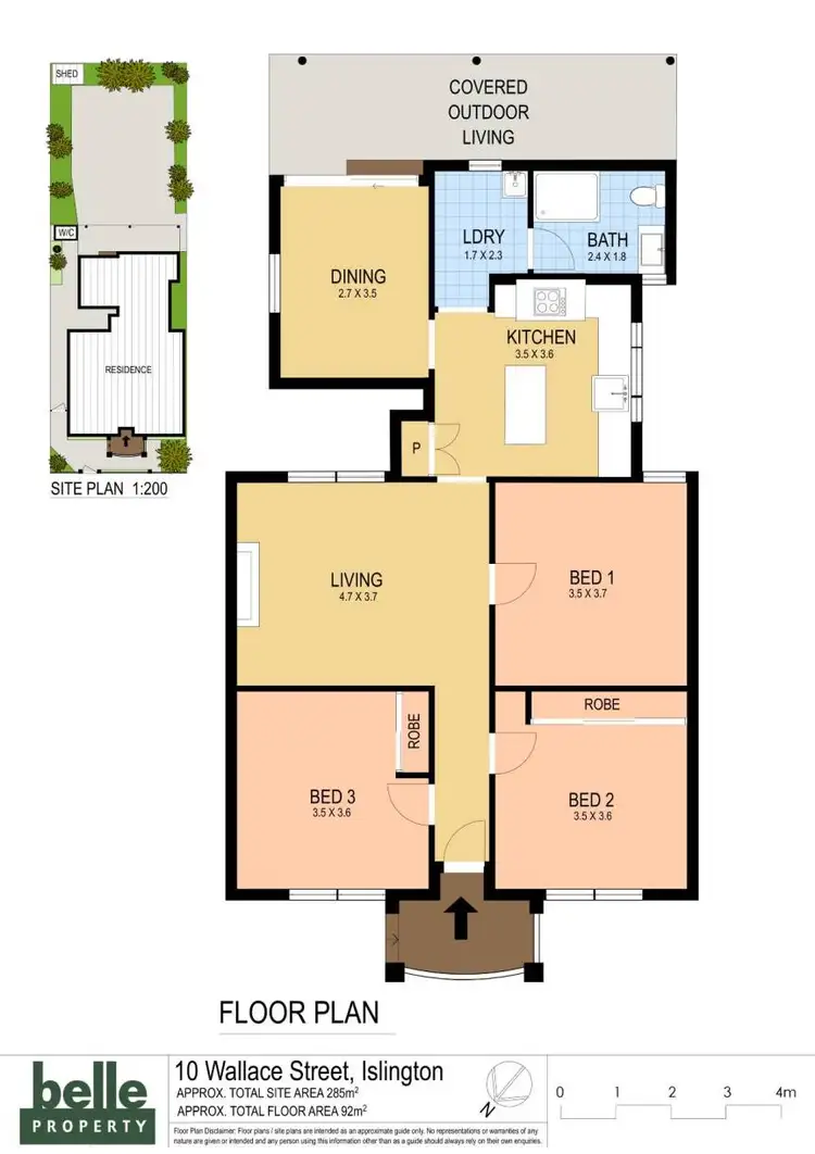 Floorplan of Homely house listing, 10 Wallace Street, Islington NSW 2296