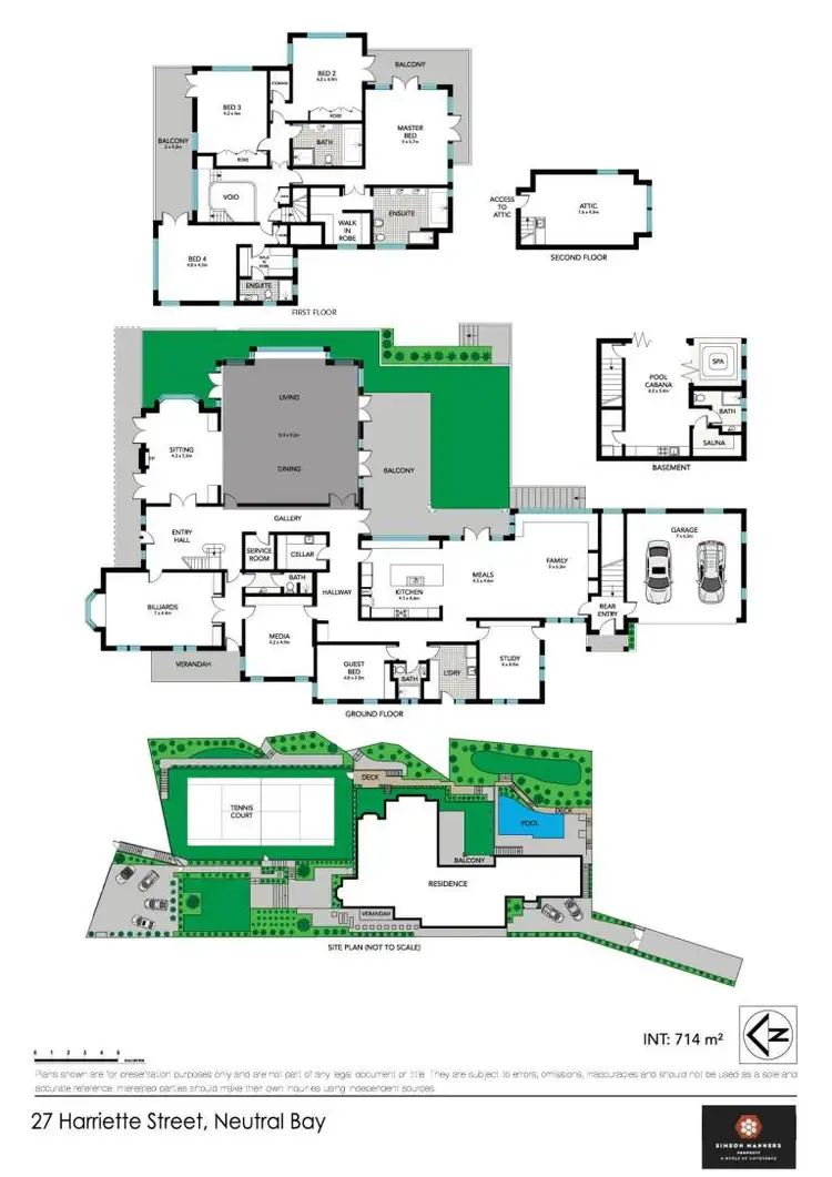 Floorplan of Homely house listing, 27 Harriette Street, Neutral Bay NSW 2089