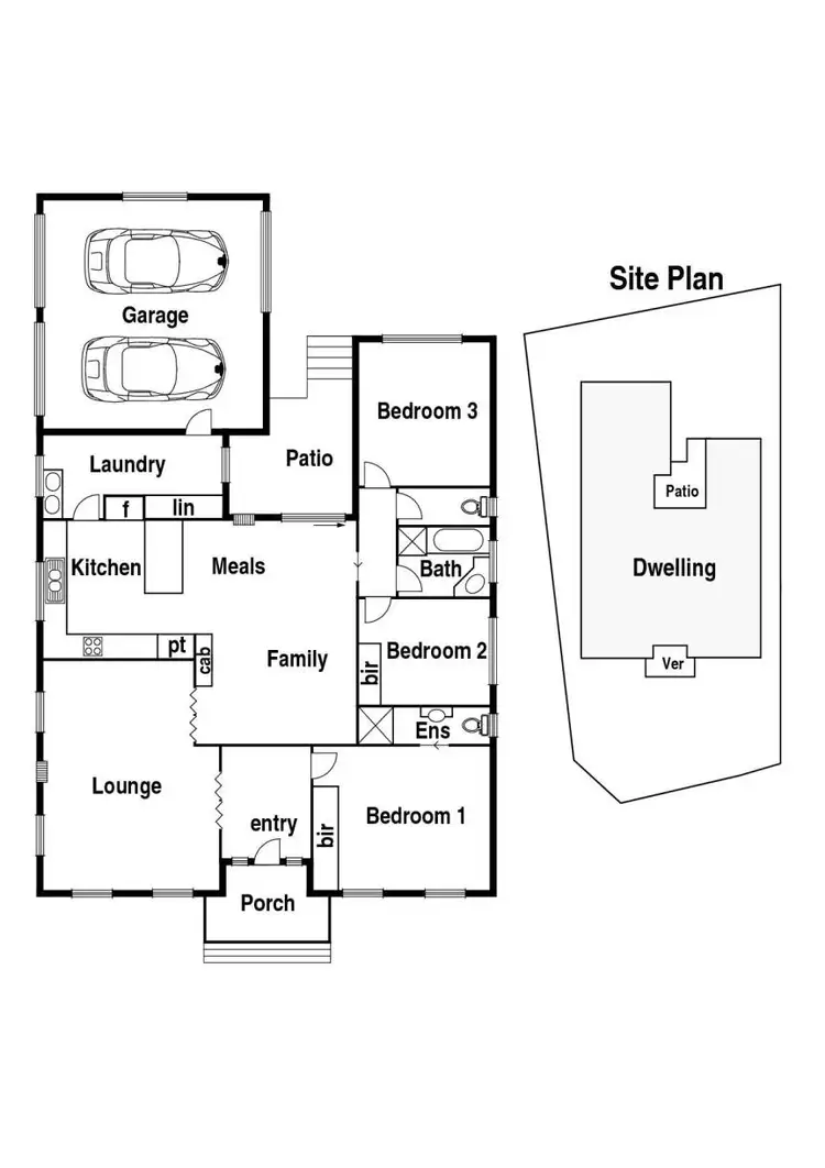 Floorplan of Homely house listing, 1 Maryland Close, Thomastown VIC 3074