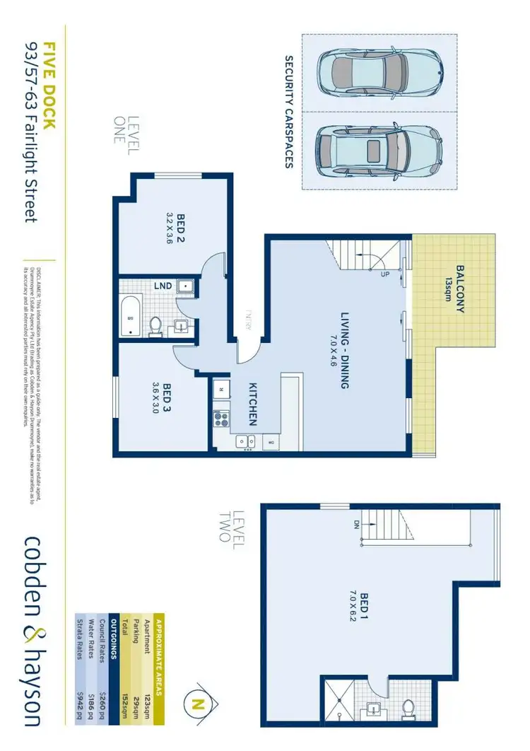 Floorplan of Homely apartment listing, 93/57-63 Fairlight Street, Five Dock NSW 2046