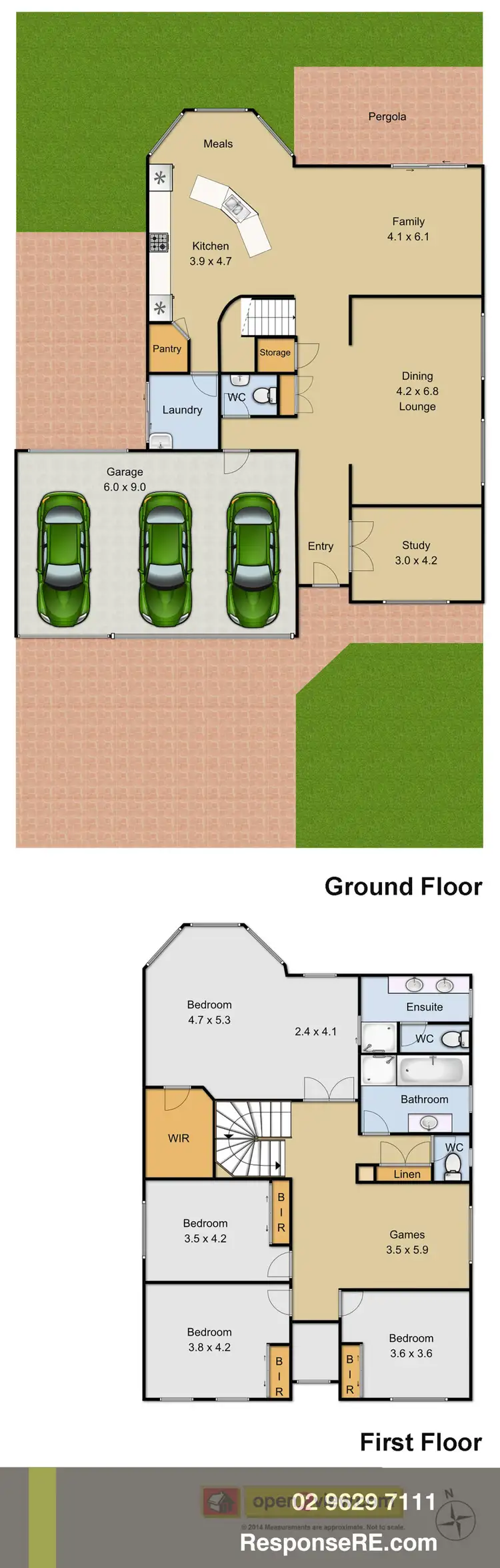 Floorplan of Homely house listing, 5 Muswellbrook Street, Glenwood NSW 2768