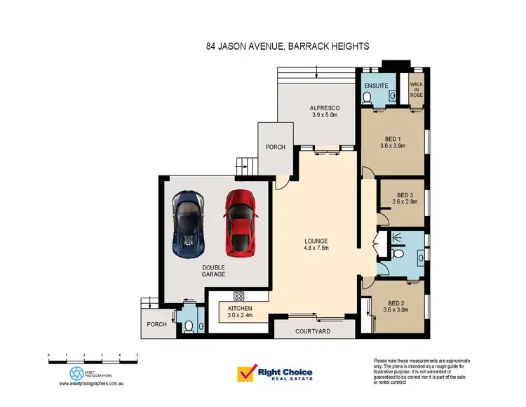Floorplan of Homely house listing, 84 Jason Avenue, Barrack Heights NSW 2528