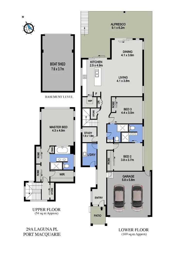 Floorplan of Homely house listing, 29a Laguna Place, Port Macquarie NSW 2444