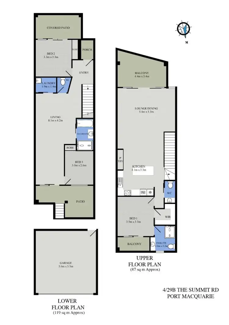 Floorplan of Homely house listing, 4/29b The Summit Road, Port Macquarie NSW 2444