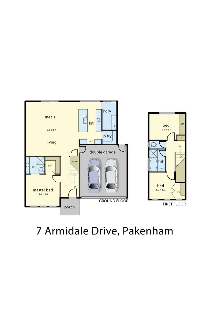 Floorplan of Homely house listing, 7 Armidale Drive, Pakenham VIC 3810