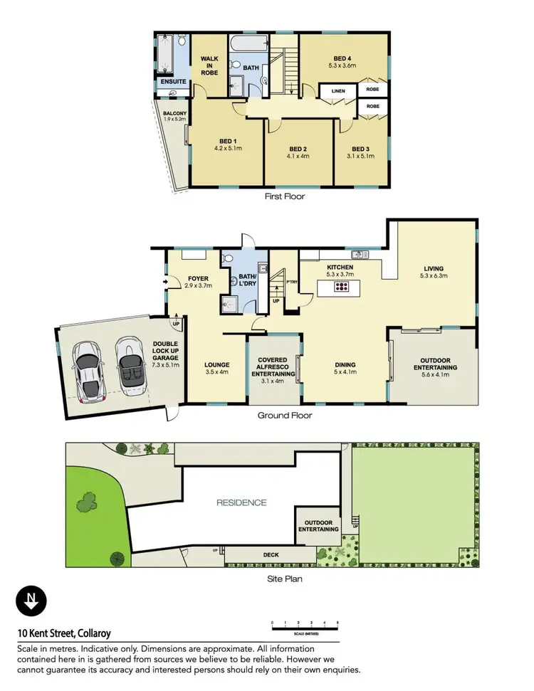 Floorplan of Homely house listing, 10 Kent Street, Collaroy NSW 2097
