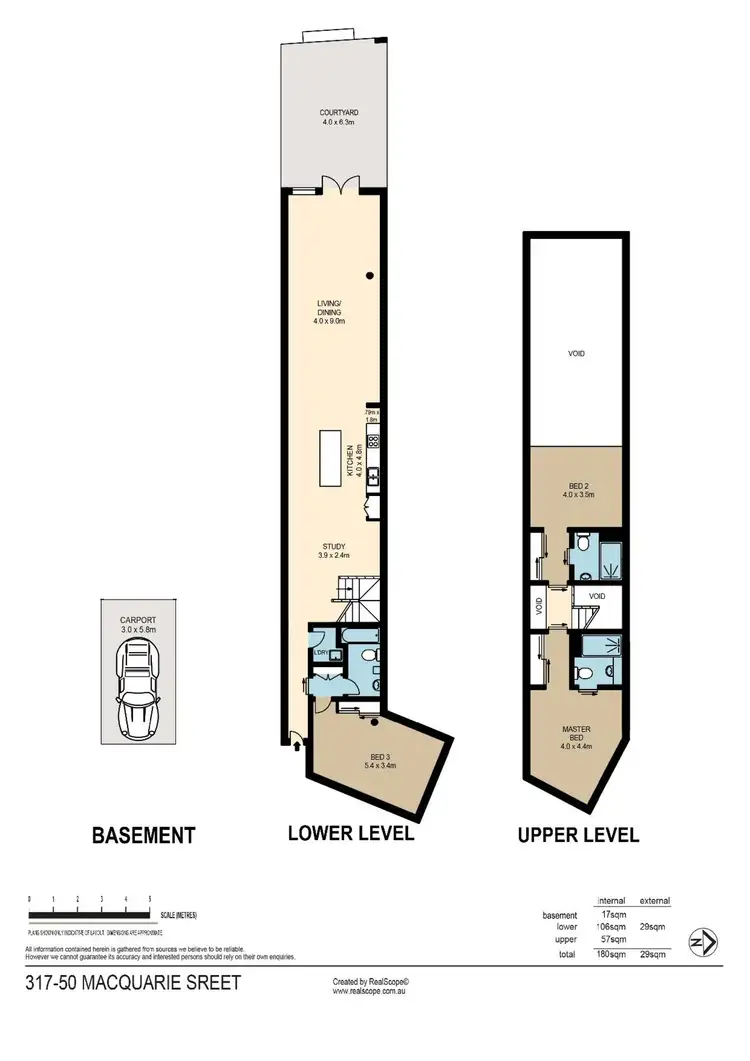 Floorplan of Homely apartment listing, 317/50 Macquarie Street, Teneriffe QLD 4005