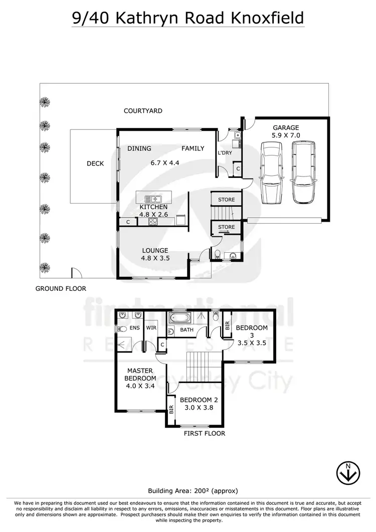 Floorplan of Homely unit listing, 9/40 Kathryn Road, Knoxfield VIC 3180