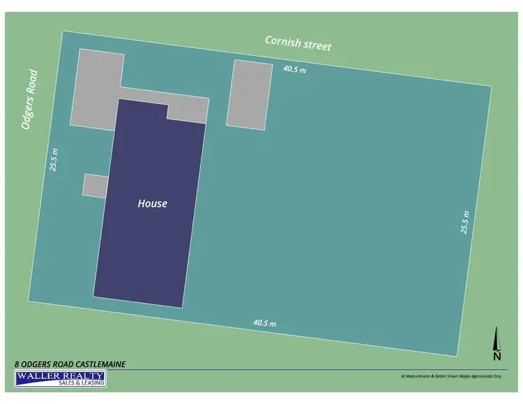 Floorplan of Homely house listing, 8 Odgers Road, Castlemaine VIC 3450