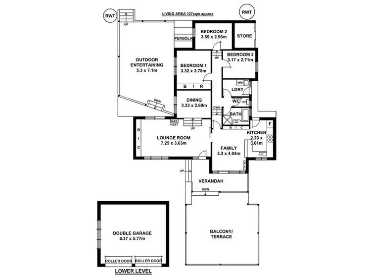 Floorplan of Homely house listing, 6 Waite Avenue, Seacombe Heights SA 5047