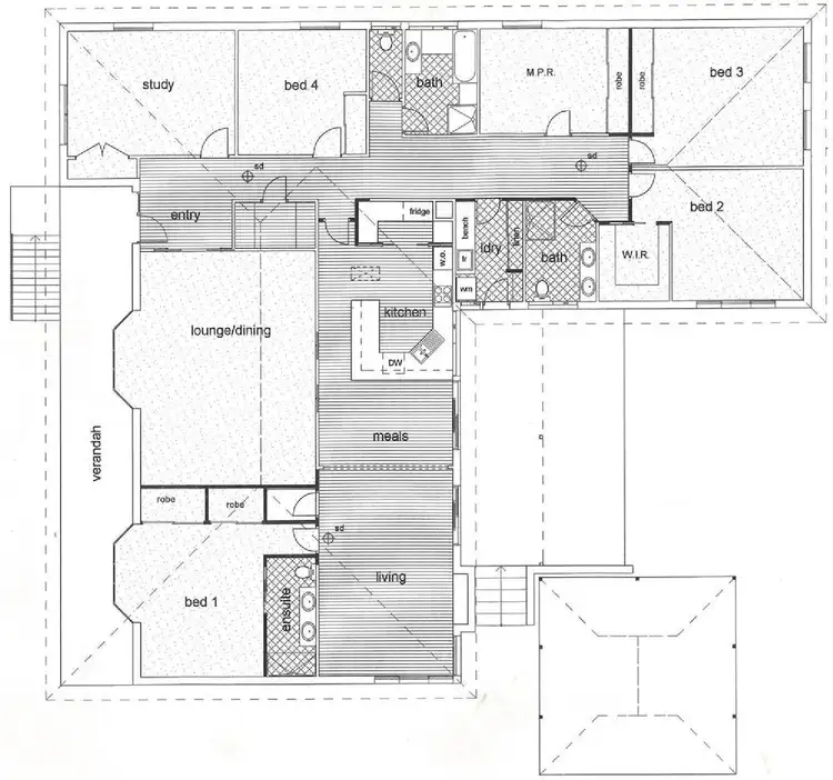 Floorplan of Homely house listing, 24 Maxwell Crescent, Strathdale VIC 3550