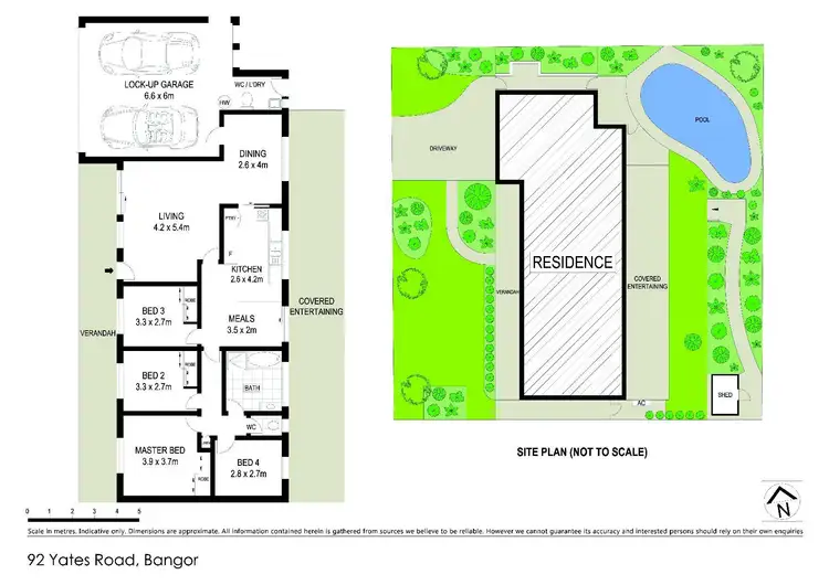 Floorplan of Homely house listing, 92 Yates Road, Bangor NSW 2234