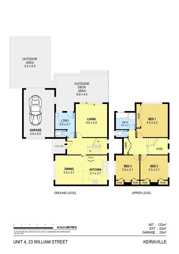 Floorplan of Homely townhouse listing, 4/23 William Street, Keiraville NSW 2500