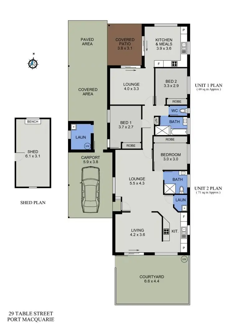 Floorplan of Homely house listing, 29 Table Street, Port Macquarie NSW 2444