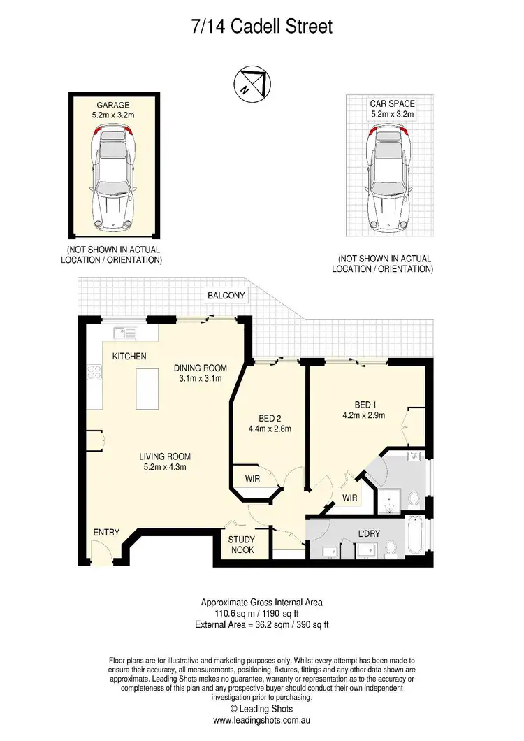 Floorplan of Homely unit listing, 7/14 Cadell Street, Toowong QLD 4066