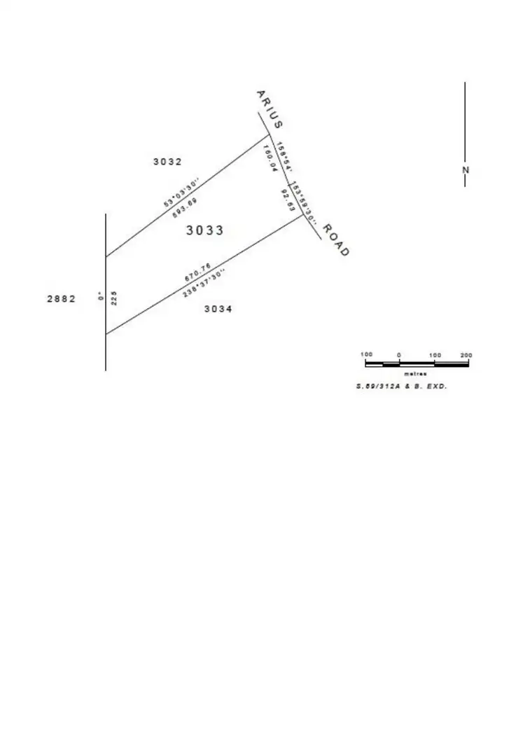 Floorplan of Homely land listing, LOT 3033 Arius Road, Dundee Downs NT 840