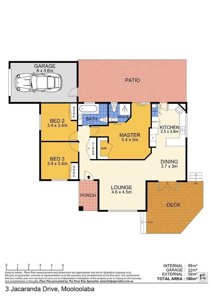 Floorplan of Homely house listing, 3 Jacaranda Drive, Mooloolaba QLD 4557