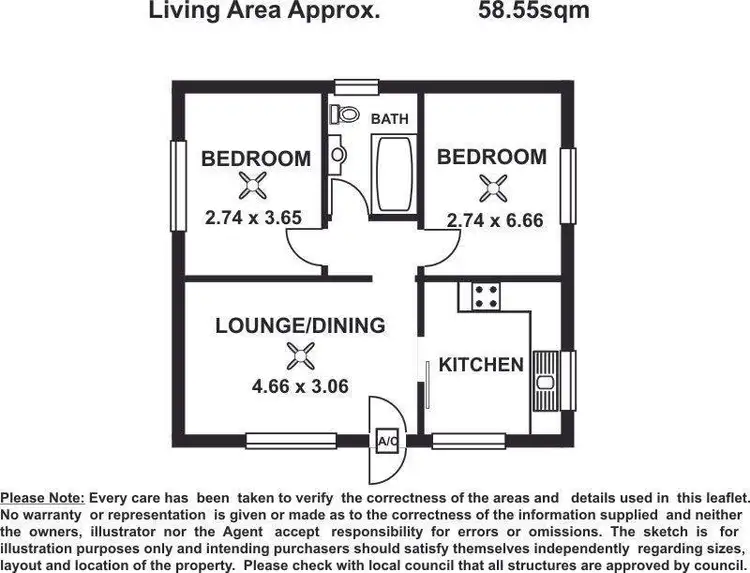 Floorplan of Homely unit listing, 6/175 Findon Road, Findon SA 5023