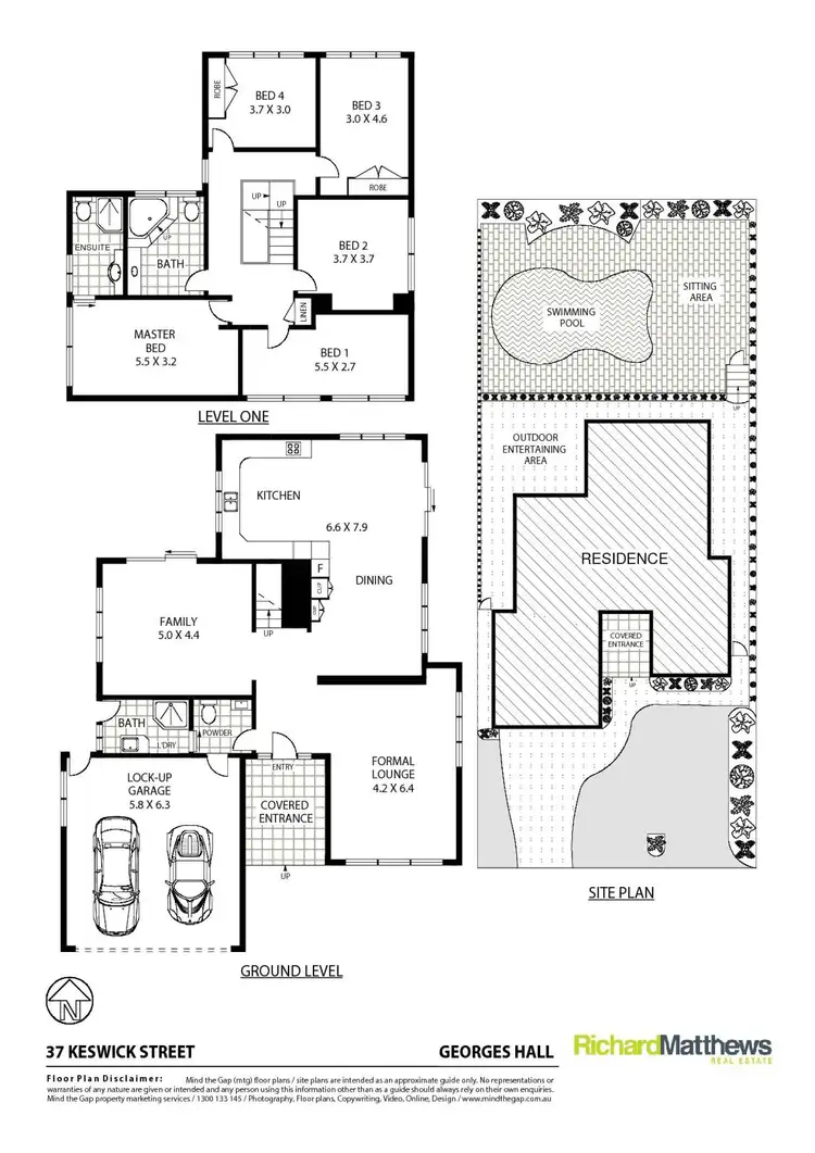 Floorplan of Homely house listing, 37 Keswick Street, Georges Hall NSW 2198