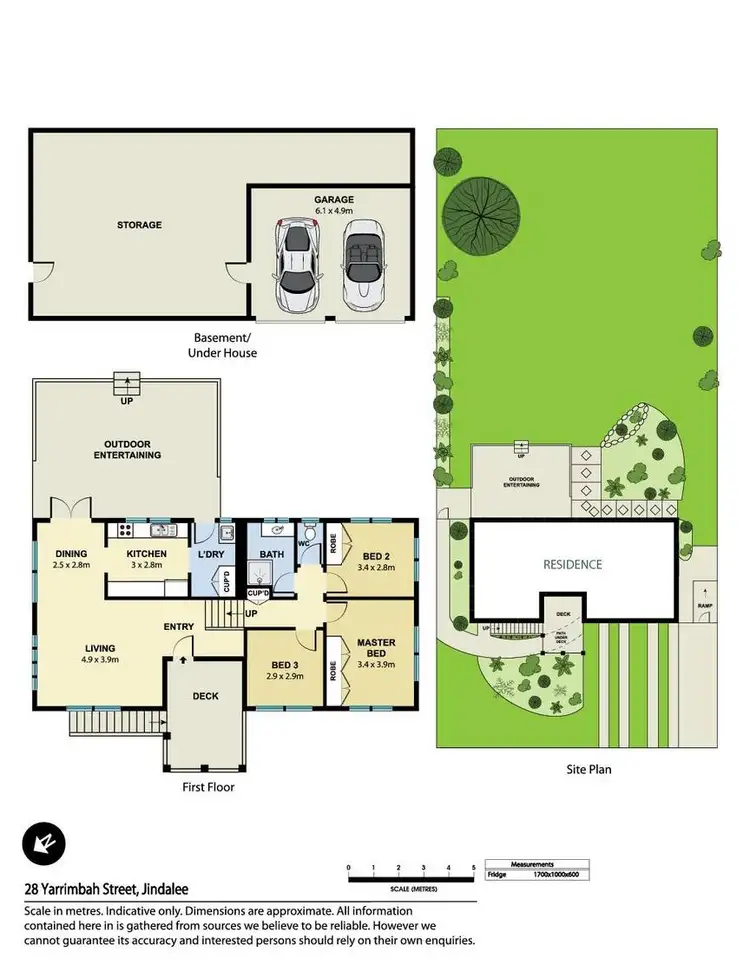 Floorplan of Homely house listing, 28 Yarrimbah Street, Jindalee QLD 4074