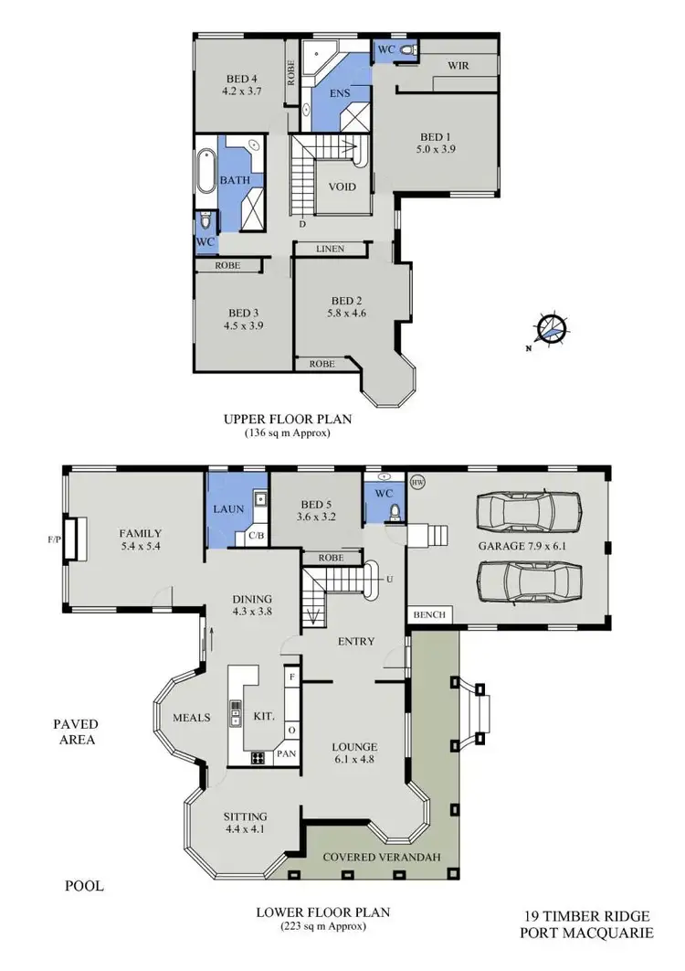Floorplan of Homely house listing, 19 Timber Ridge, Port Macquarie NSW 2444