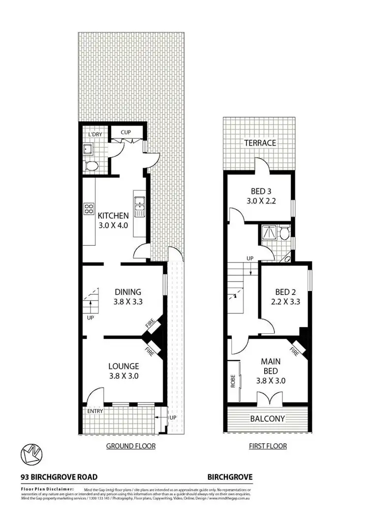 Floorplan of Homely house listing, 93 Birchgrove Road, Birchgrove NSW 2041